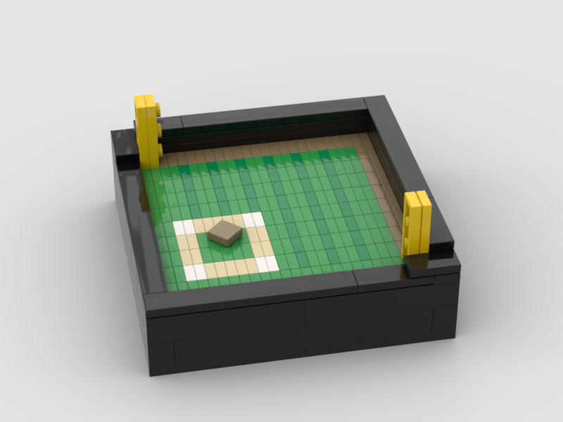 Micro baseball stadium