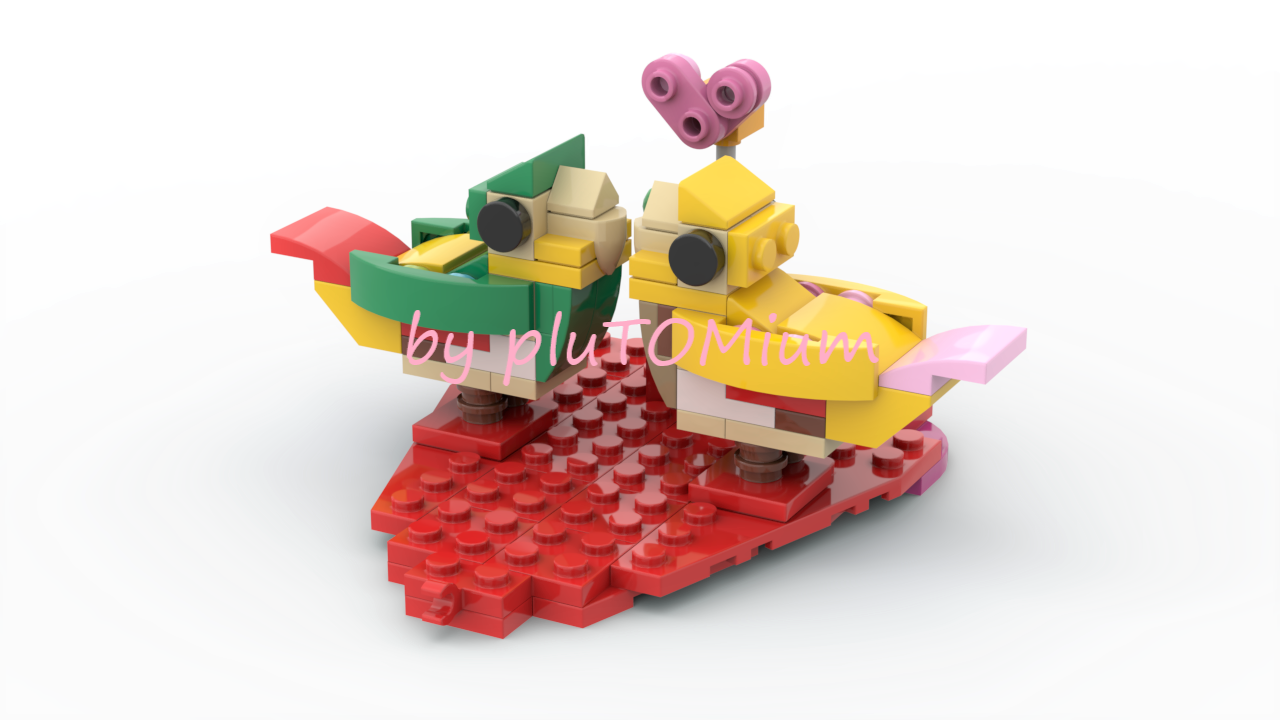 Lovebirds (LEGO 40411 Alternate) alternate build