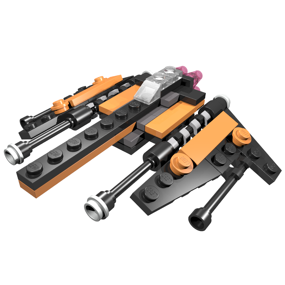 30278 Tetra Fighter alternate build