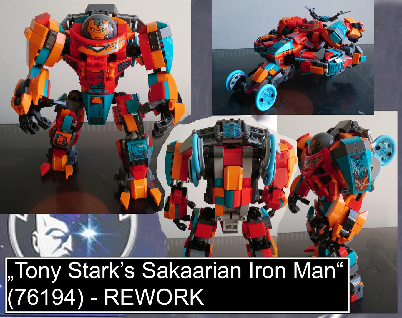 „Tony Stark’s Sakaarian Iron Man“  (76194) - REWORK