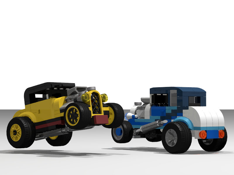 TWO Model A Ford Hot Rods