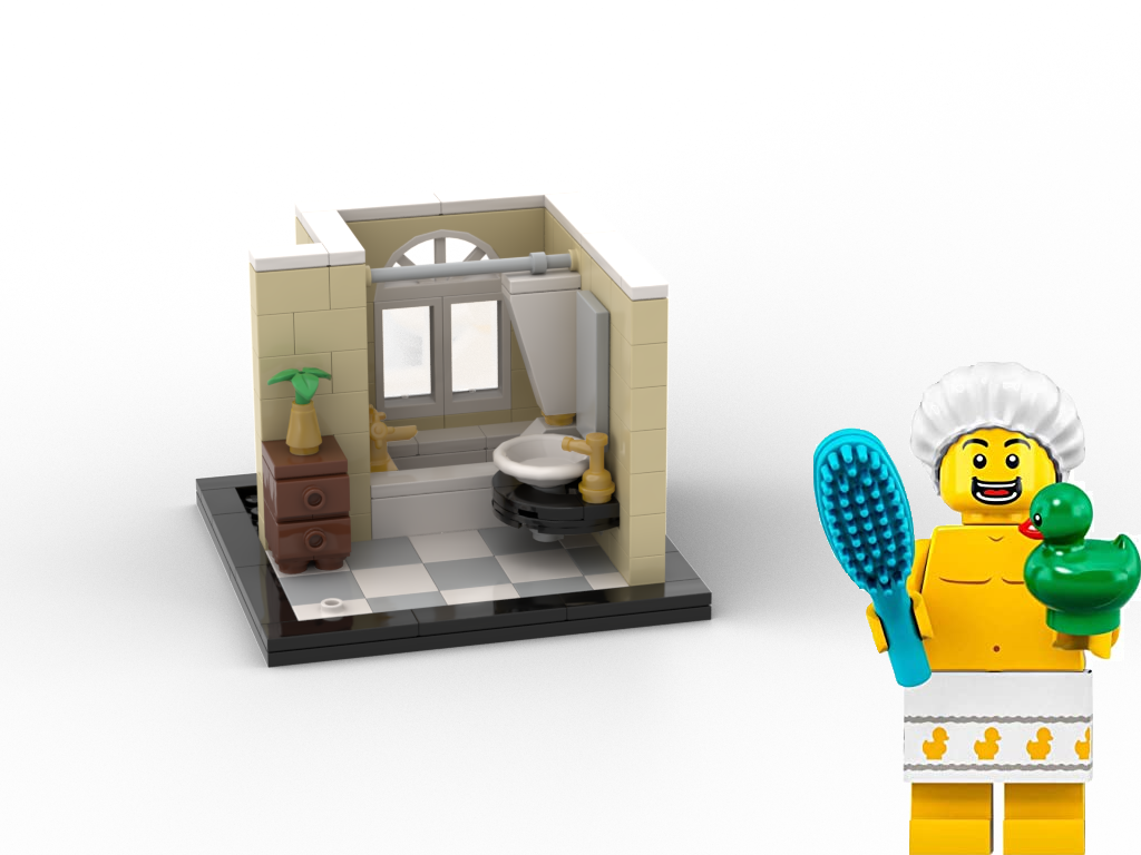 Display Base for Shower Guy