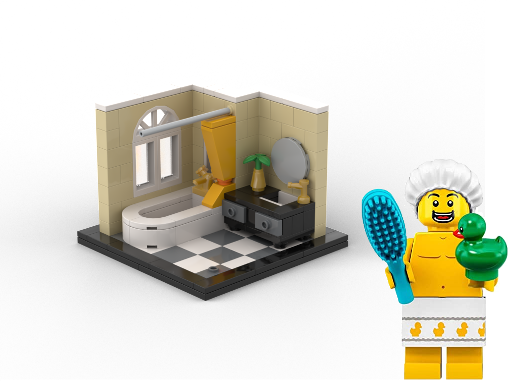 Display Base for Shower Guy