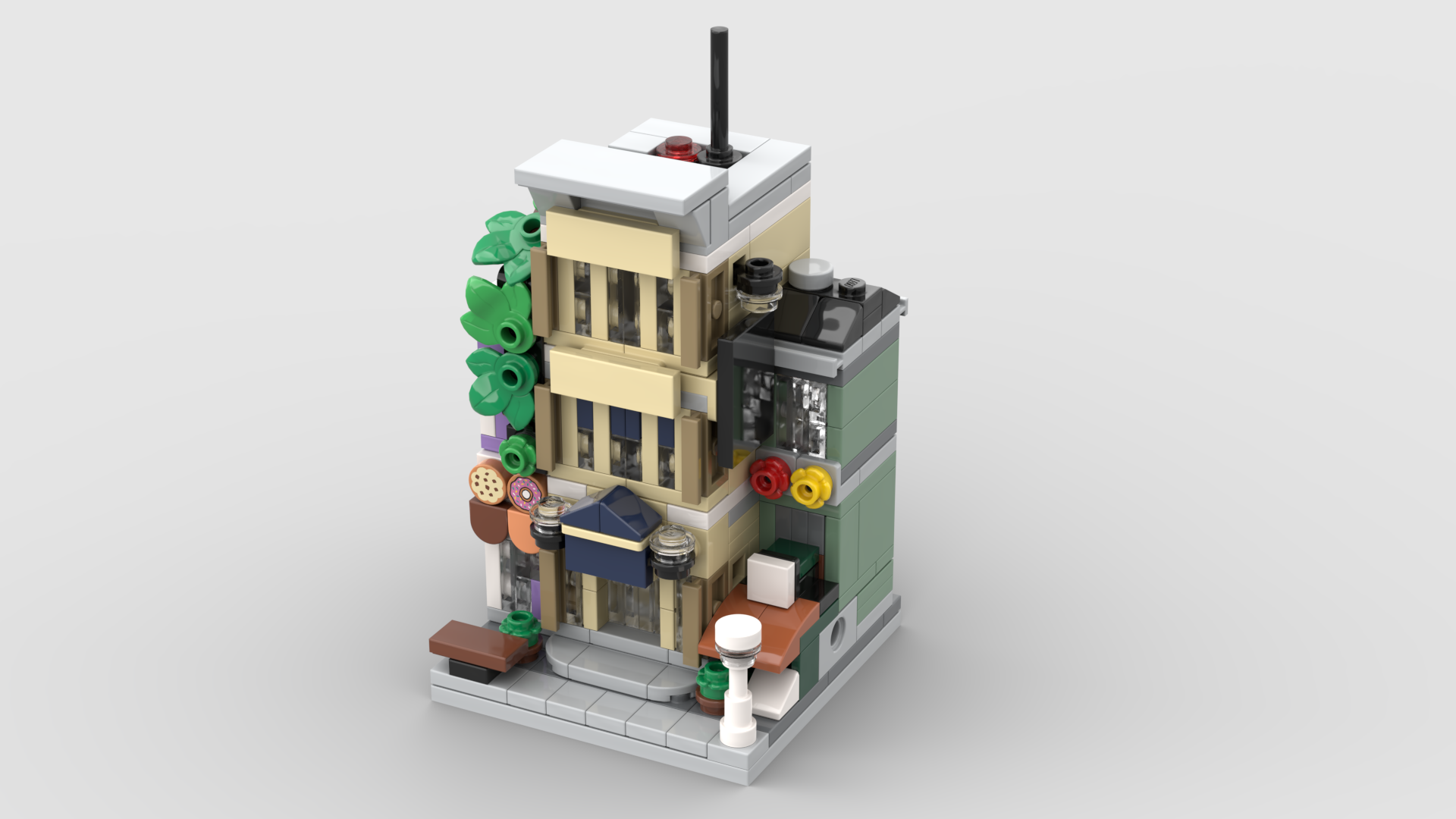 Mini Modular 10278 Police Station
