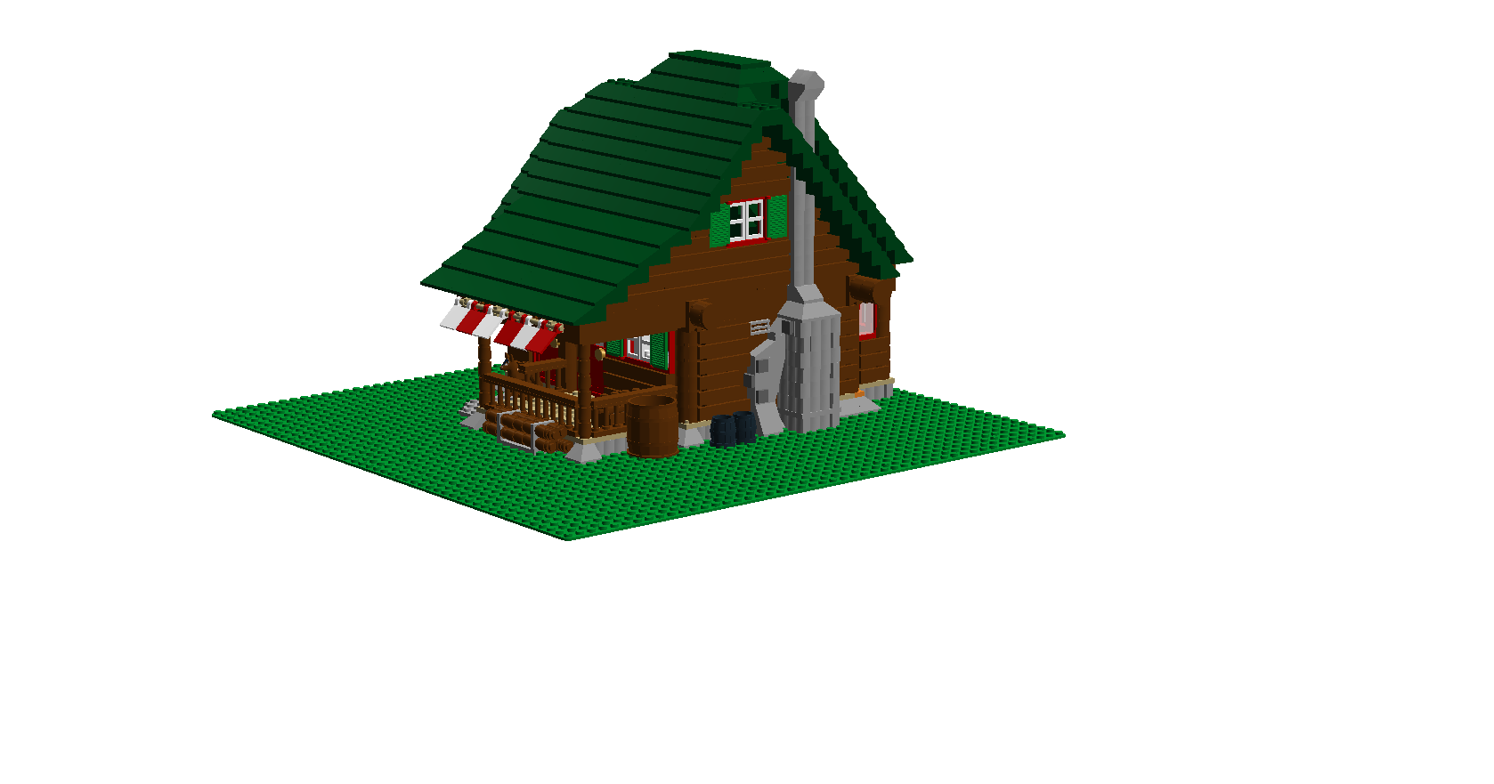 Mountain Log Cabin