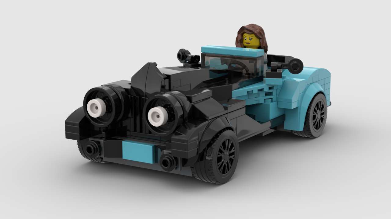 76898 Classic Bugatti Cabrio alternate build