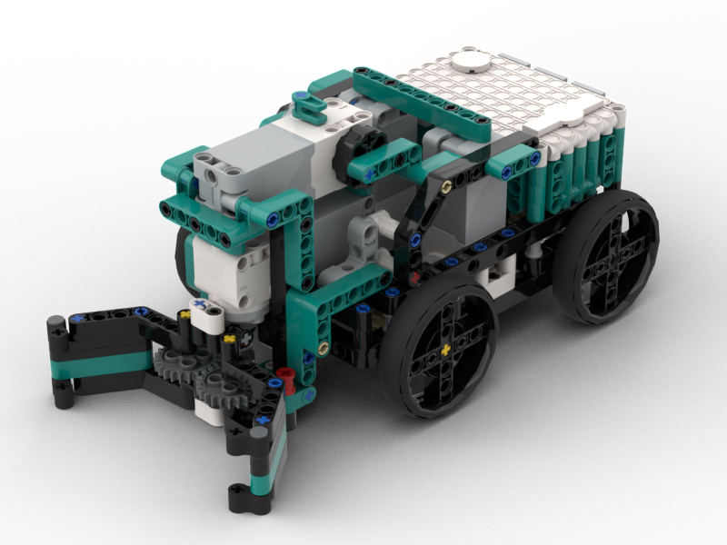 4x4 Mindstorms Chassis with grabber