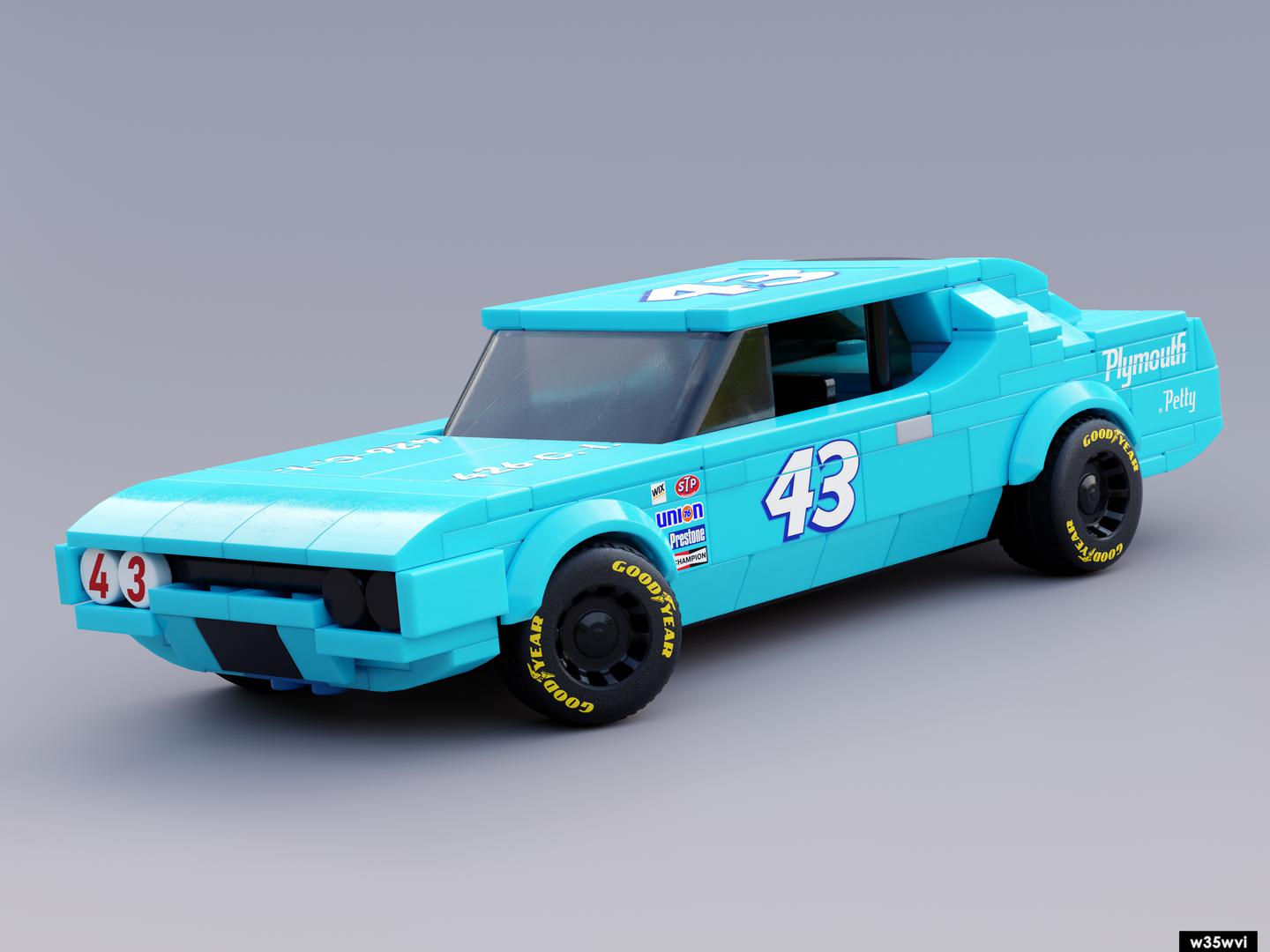1971 Plymouth Road Runner NASCAR Richard Petty