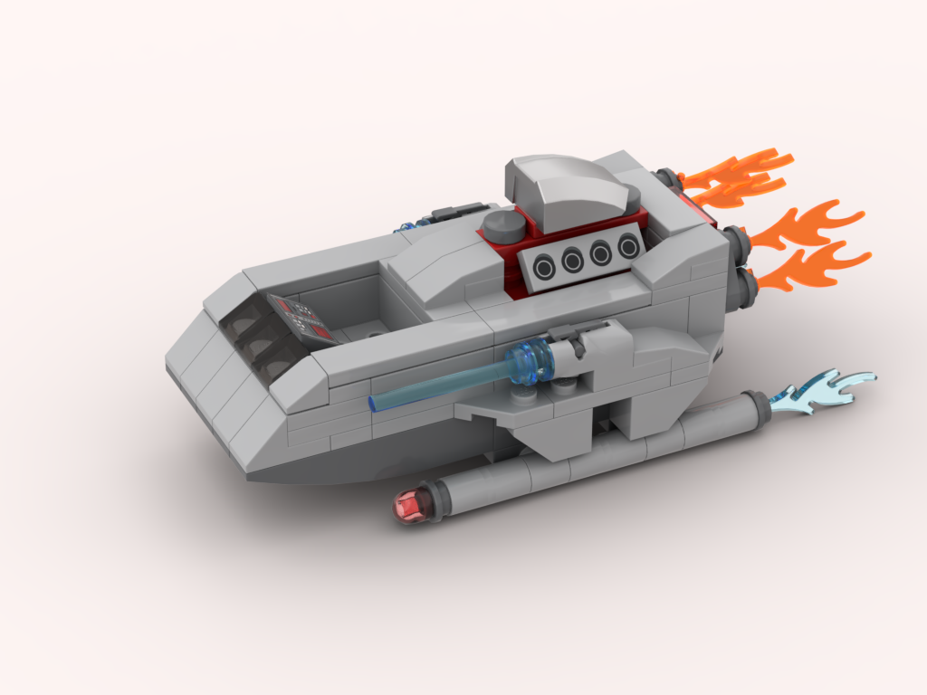 Galileo  Shuttle Hot Rod Micro-Fighter (Armed)
