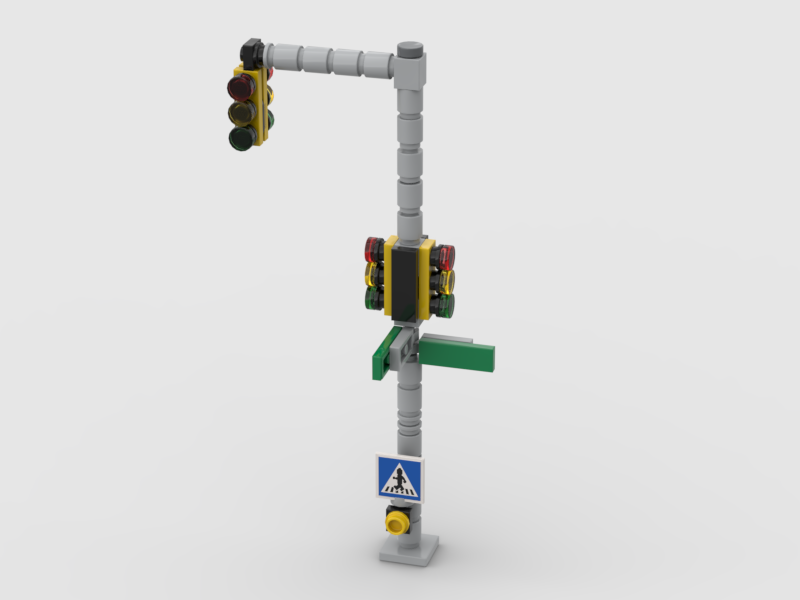 Large City Traffic Light