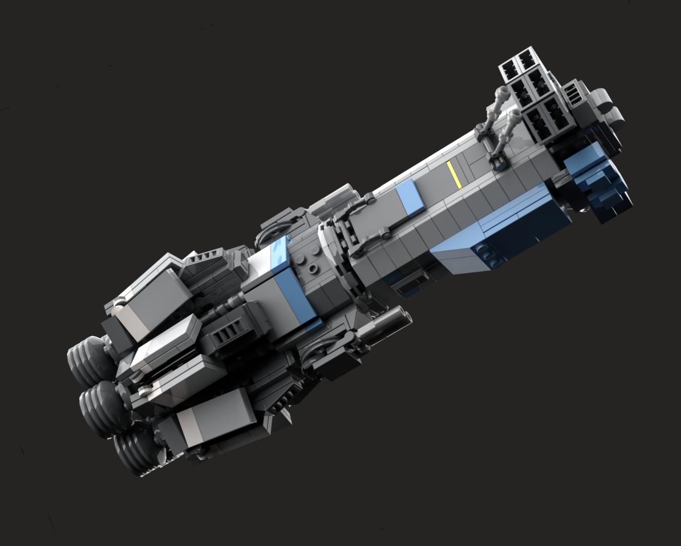 The Expanse UNN Truman class dreadnought "Agatha King"