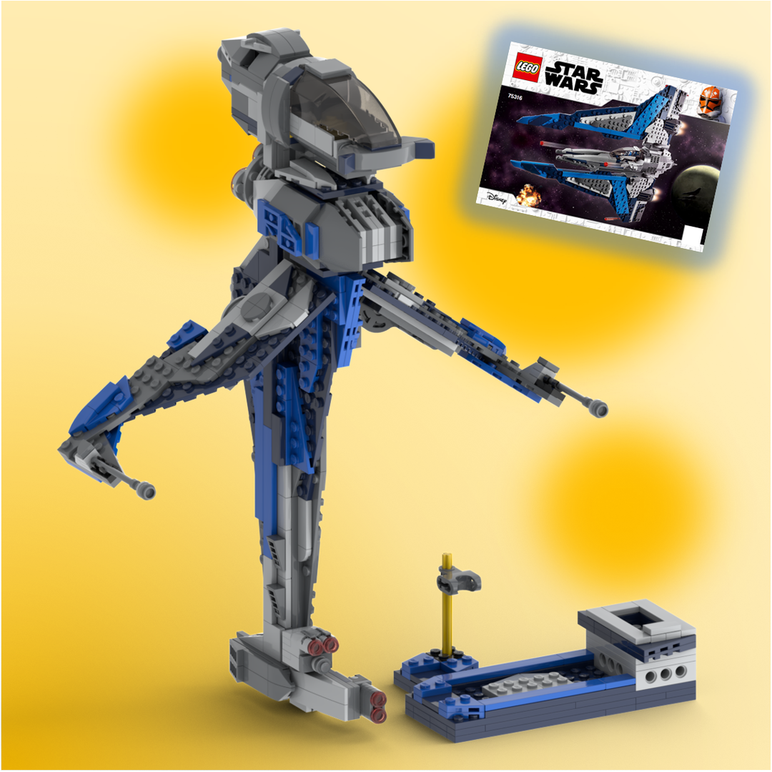 75316 - B-Wing - Death Watch Edition alternate build