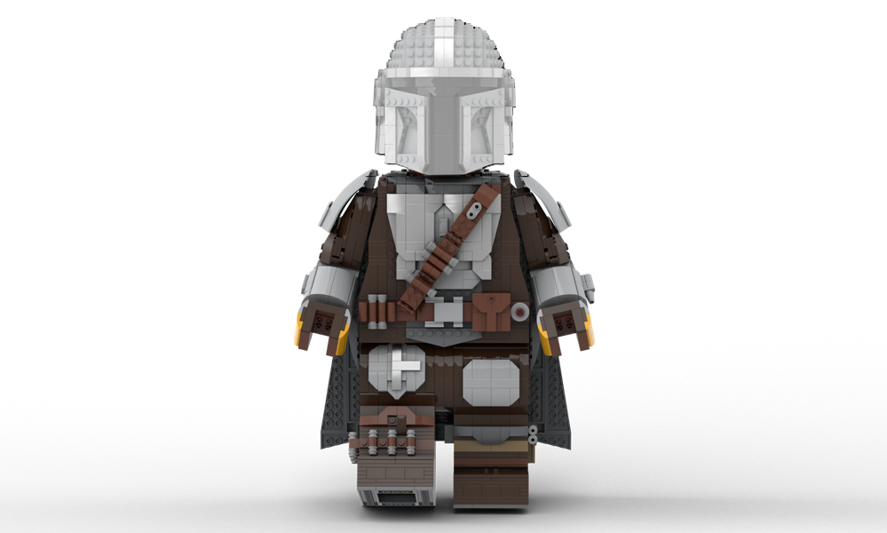 The Mandalorian Mega Figure (fits official Lego Helmet)