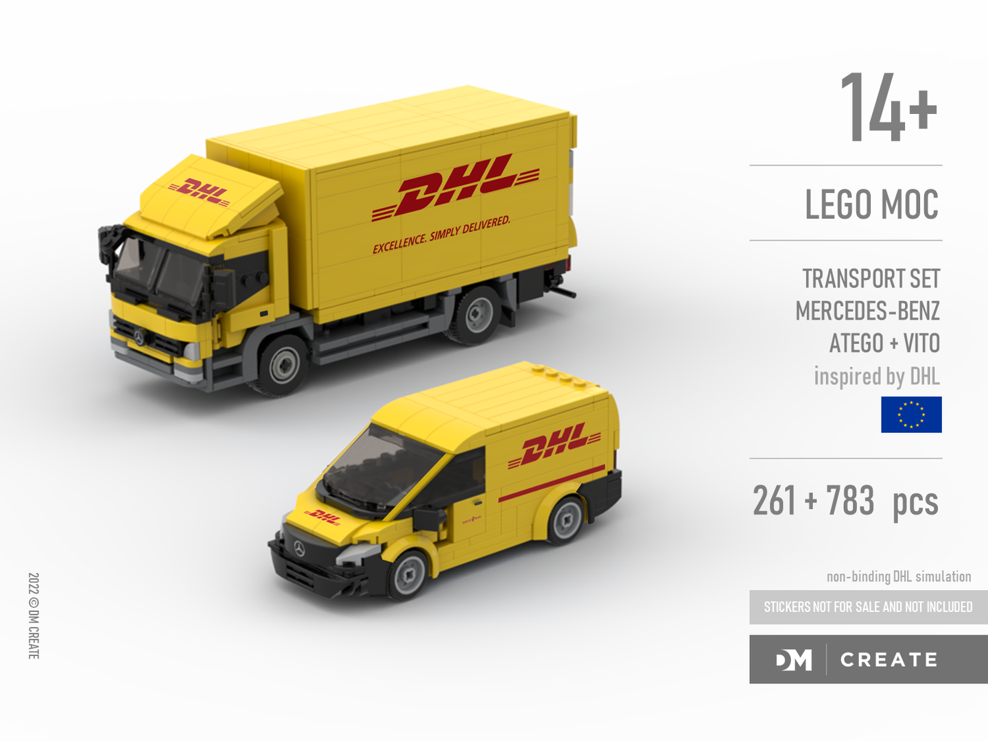 Transport set - Mercedes-Benz Atego + Vito