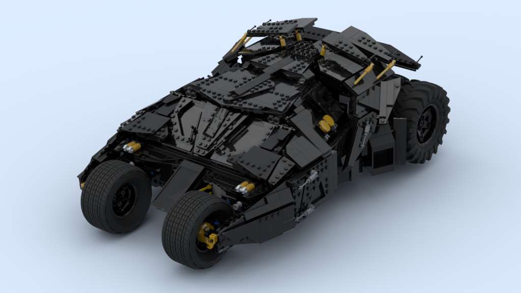 1/10 UCS Tumbler Custom Based on the 76240 Lego Batmobile Tumbler