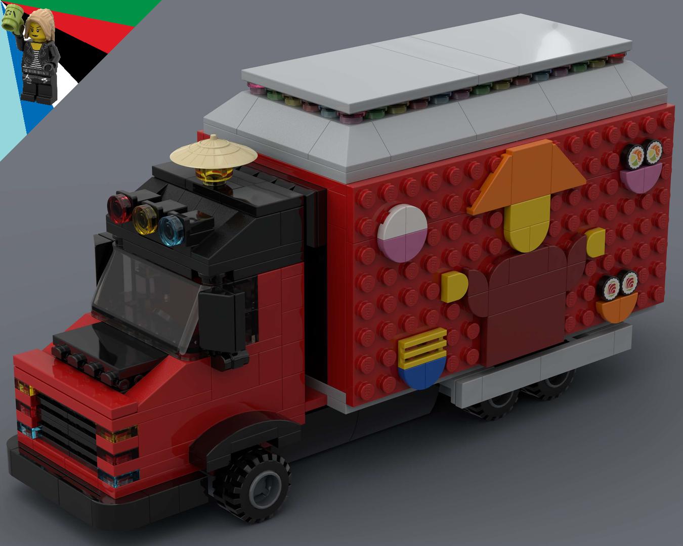 Ninjago Chen's Noodles Truck