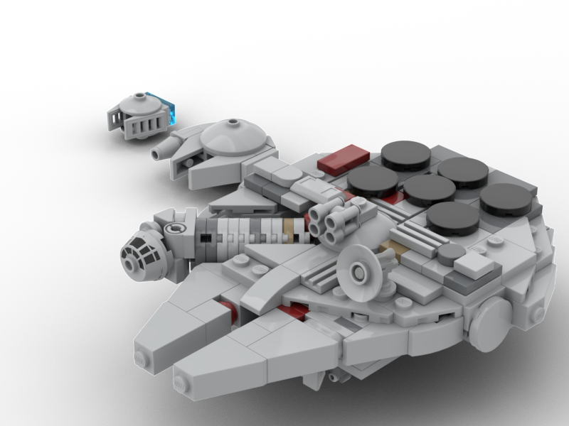 Millenium Falcon Small to Large