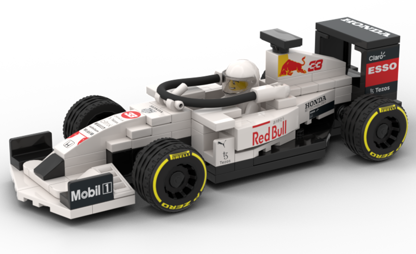 2021 Red Bull Racing RB16B Turkey (MOC-103603) - LEGO MOC | MOC Tracker