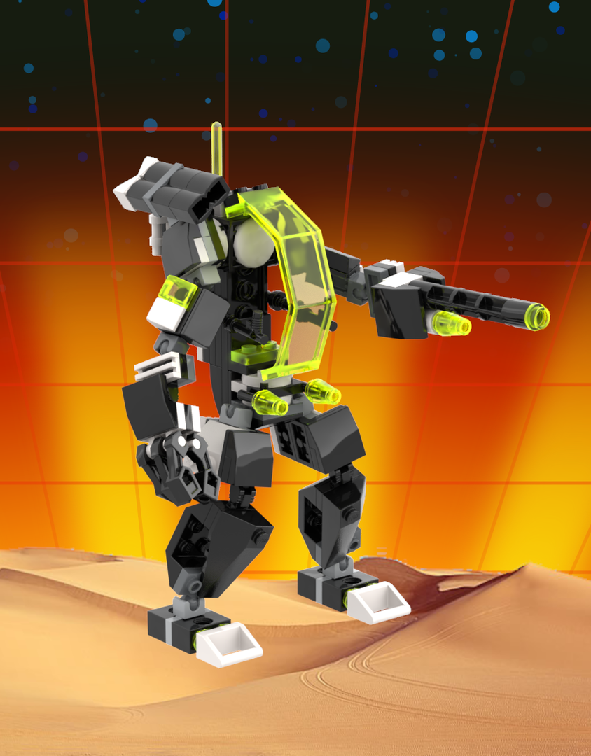 Blacktron Enforcer Mech