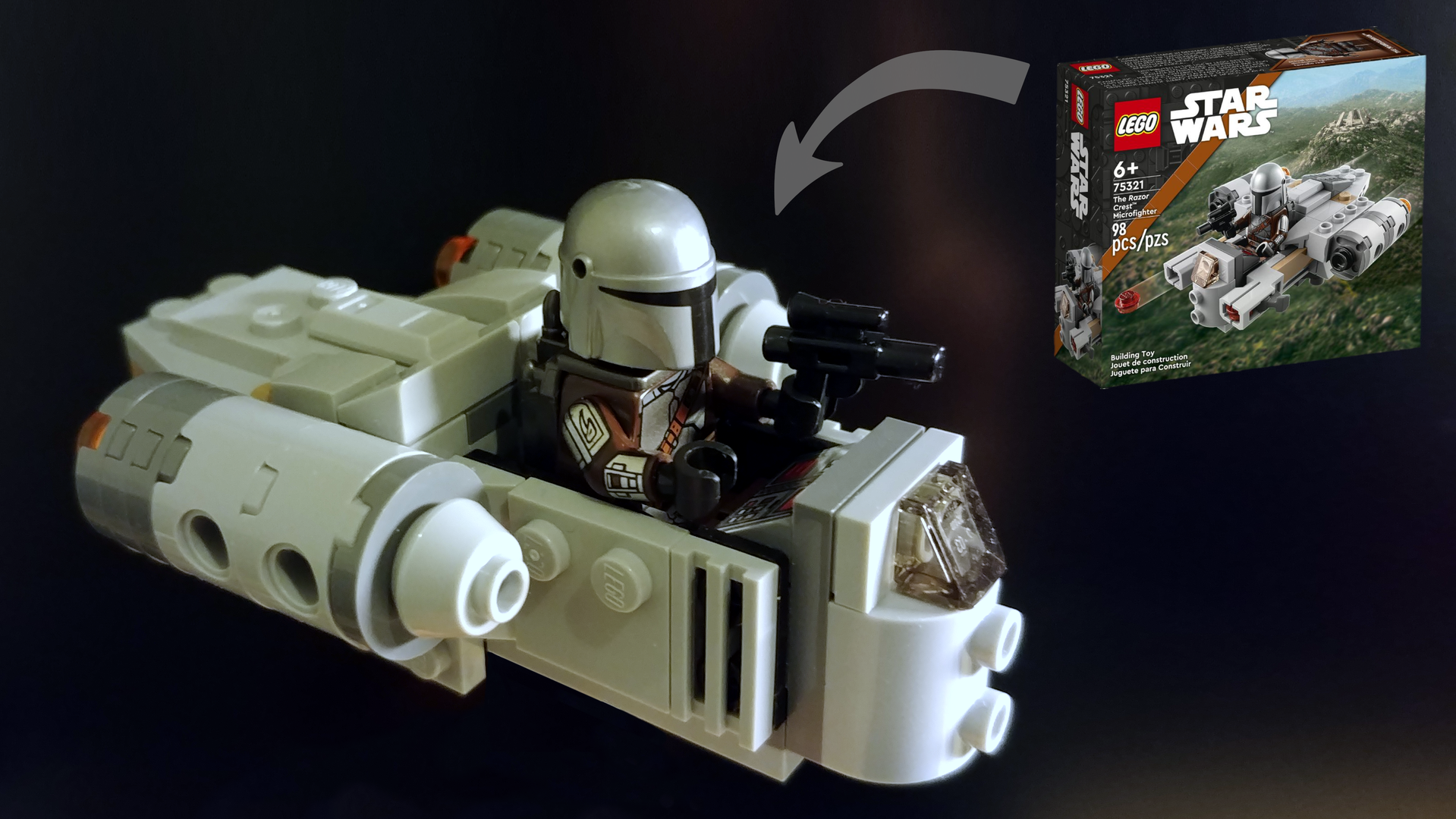 75321 - Razor Crest alternate build