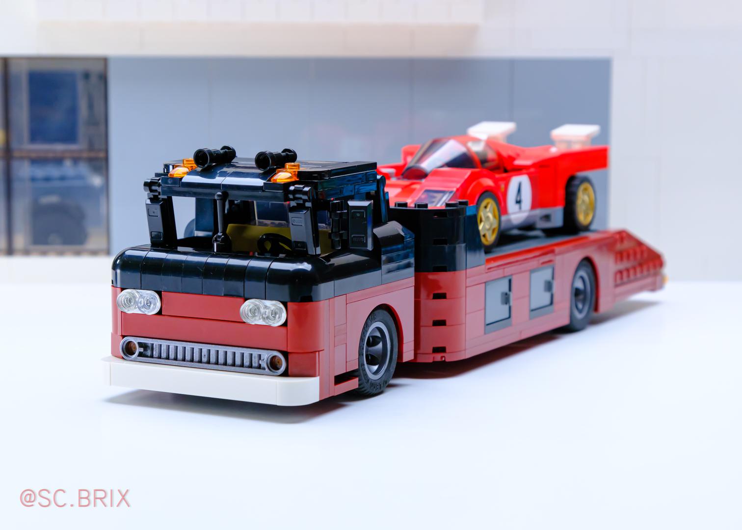 Ford C800 Vintage flatbed transport truck