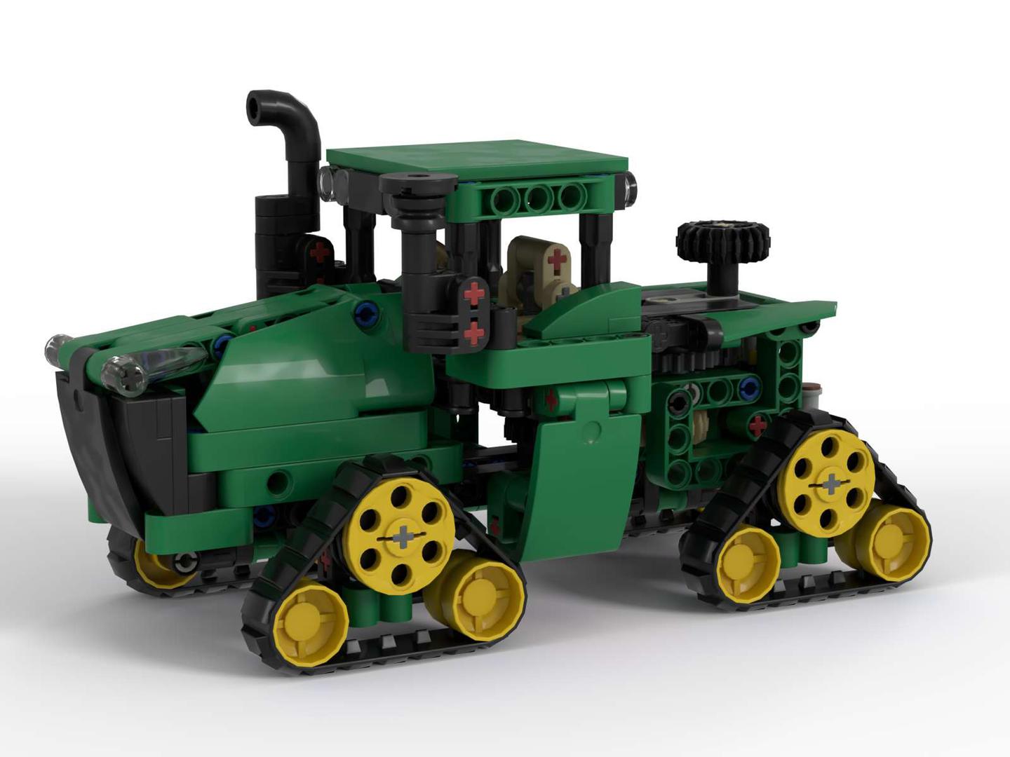 Lego 42136 - John Deere 9620RX Modification