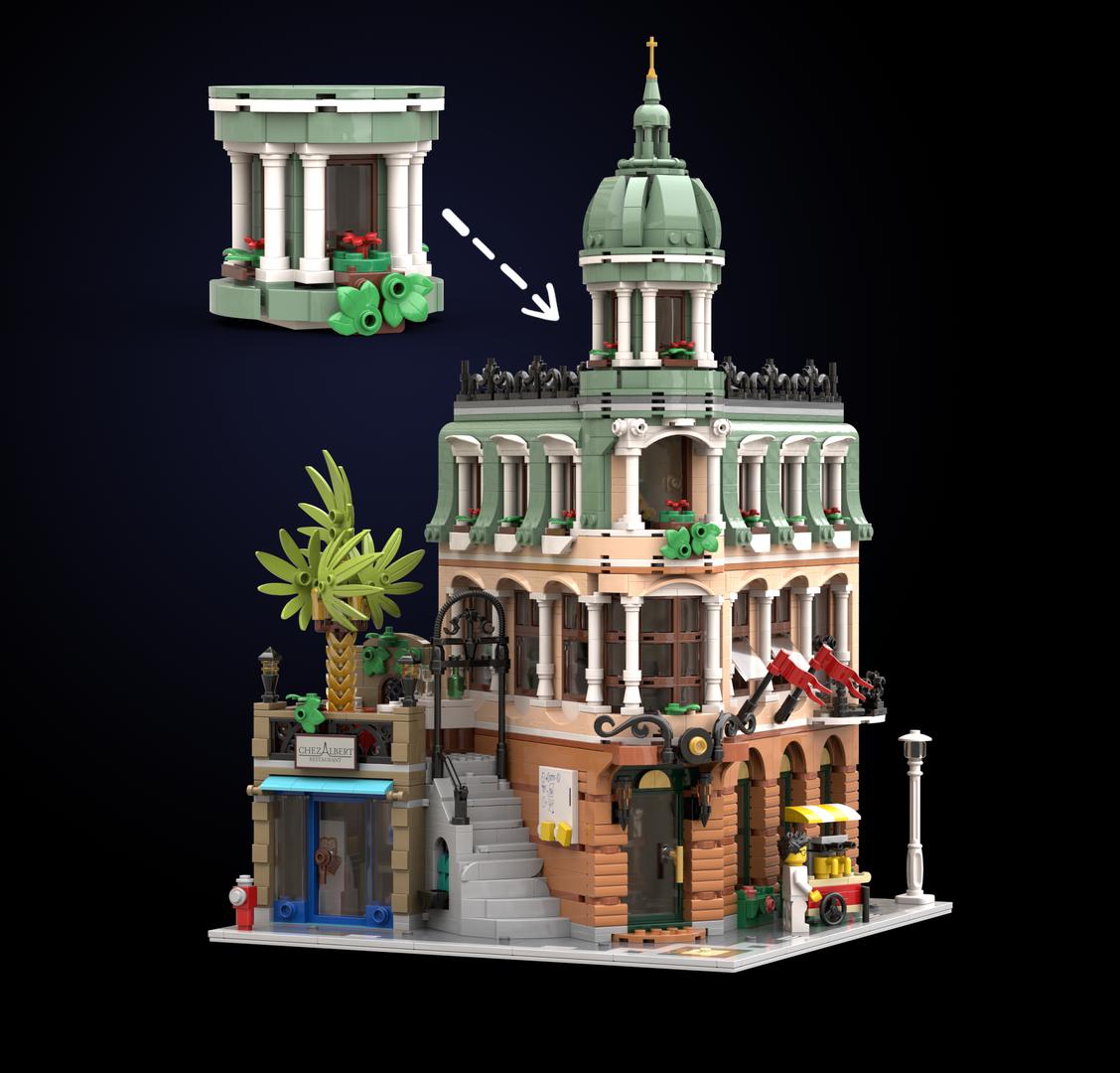 Raised Dome for 10297 Boutique Hotel