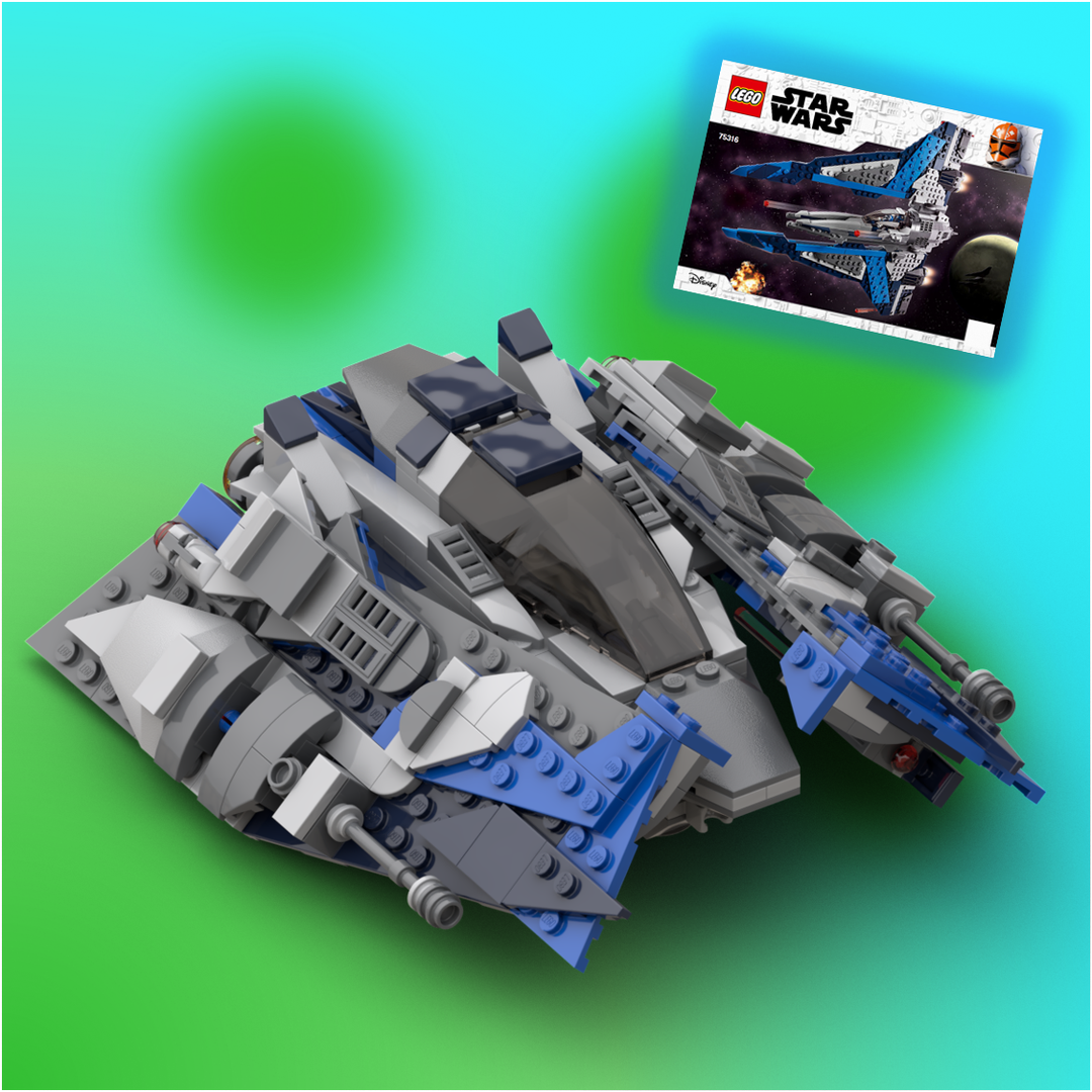 75316 - Snowspeeder - Death Watch Edition alternate build