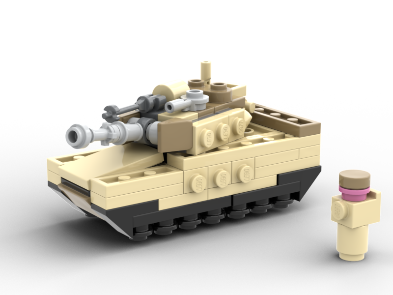 Abrams Tank 1/80 scale