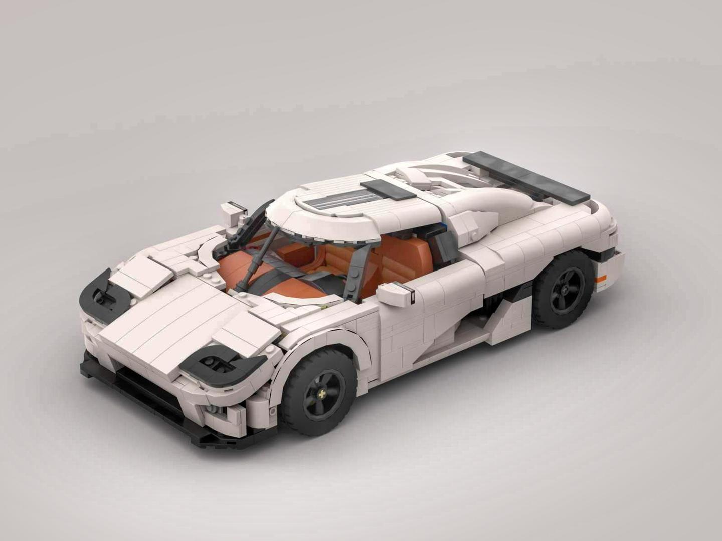 Koenigsegg CCX, Porsche 10295 set alternate build