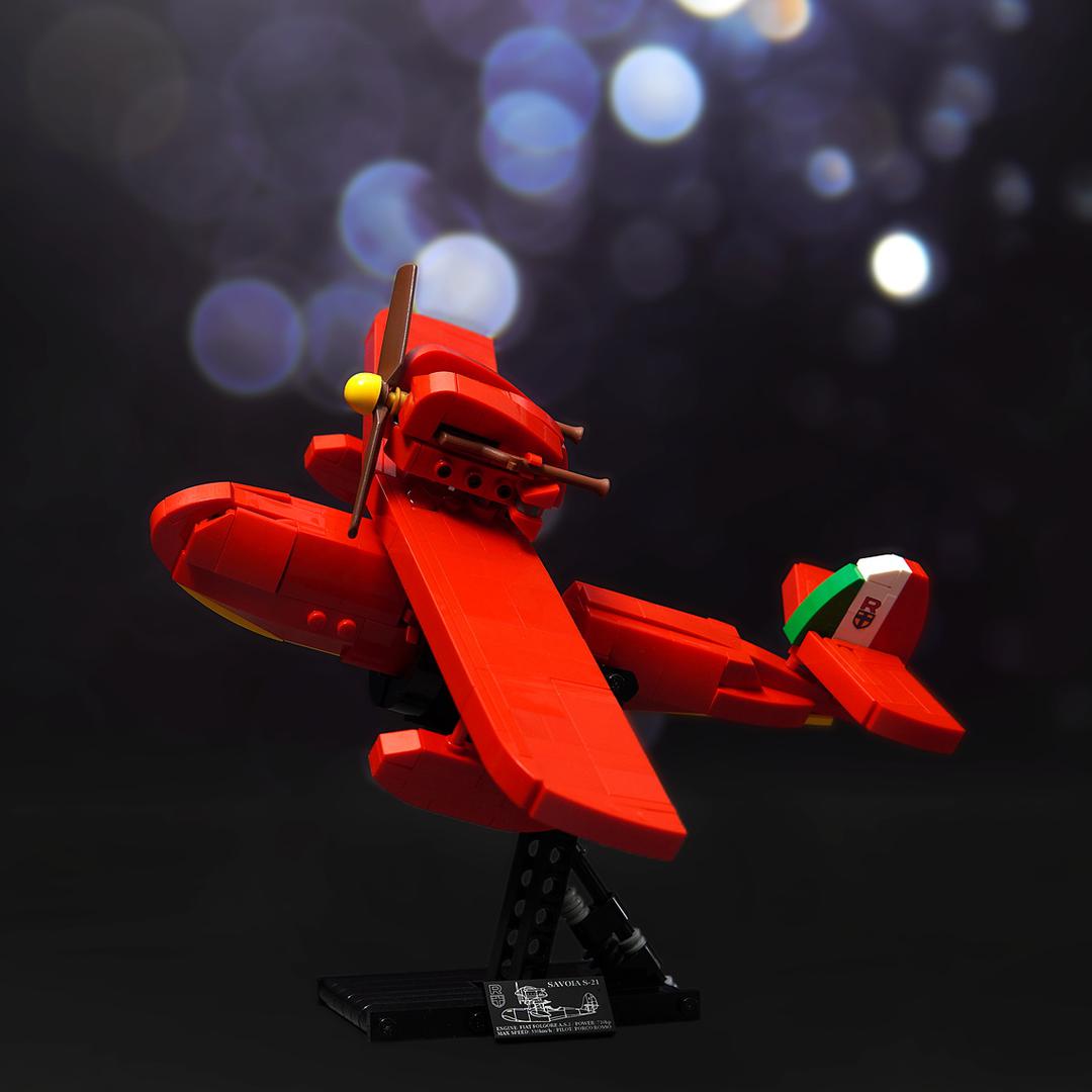 Porco Rosso Savoia S21