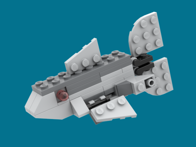 TIE Fish (75128) alternate build
