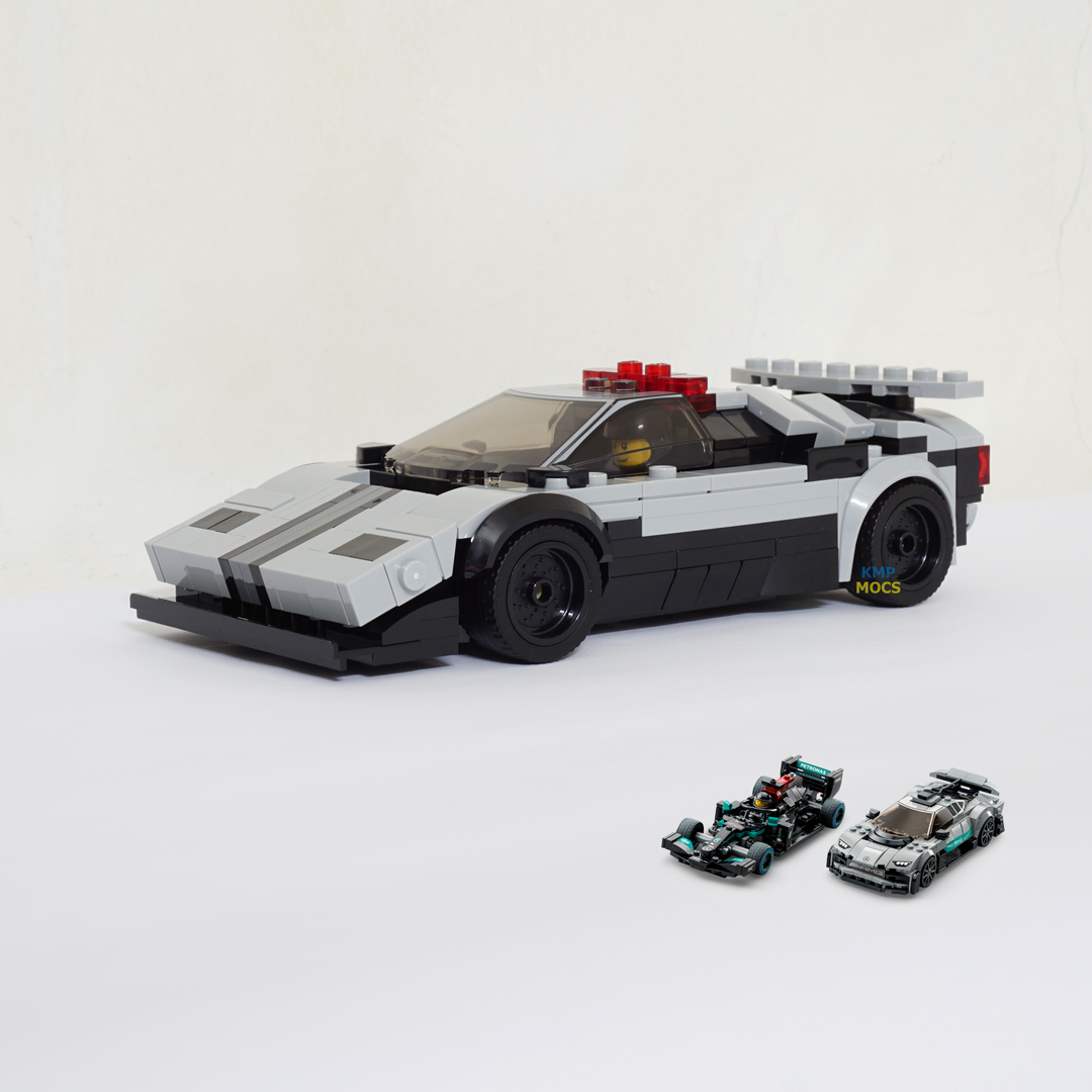76909 Lamborghini Countach Police Car alternate build