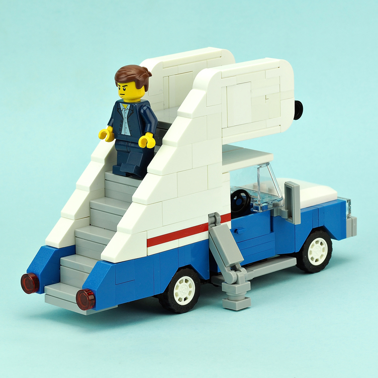 Stairs truck
