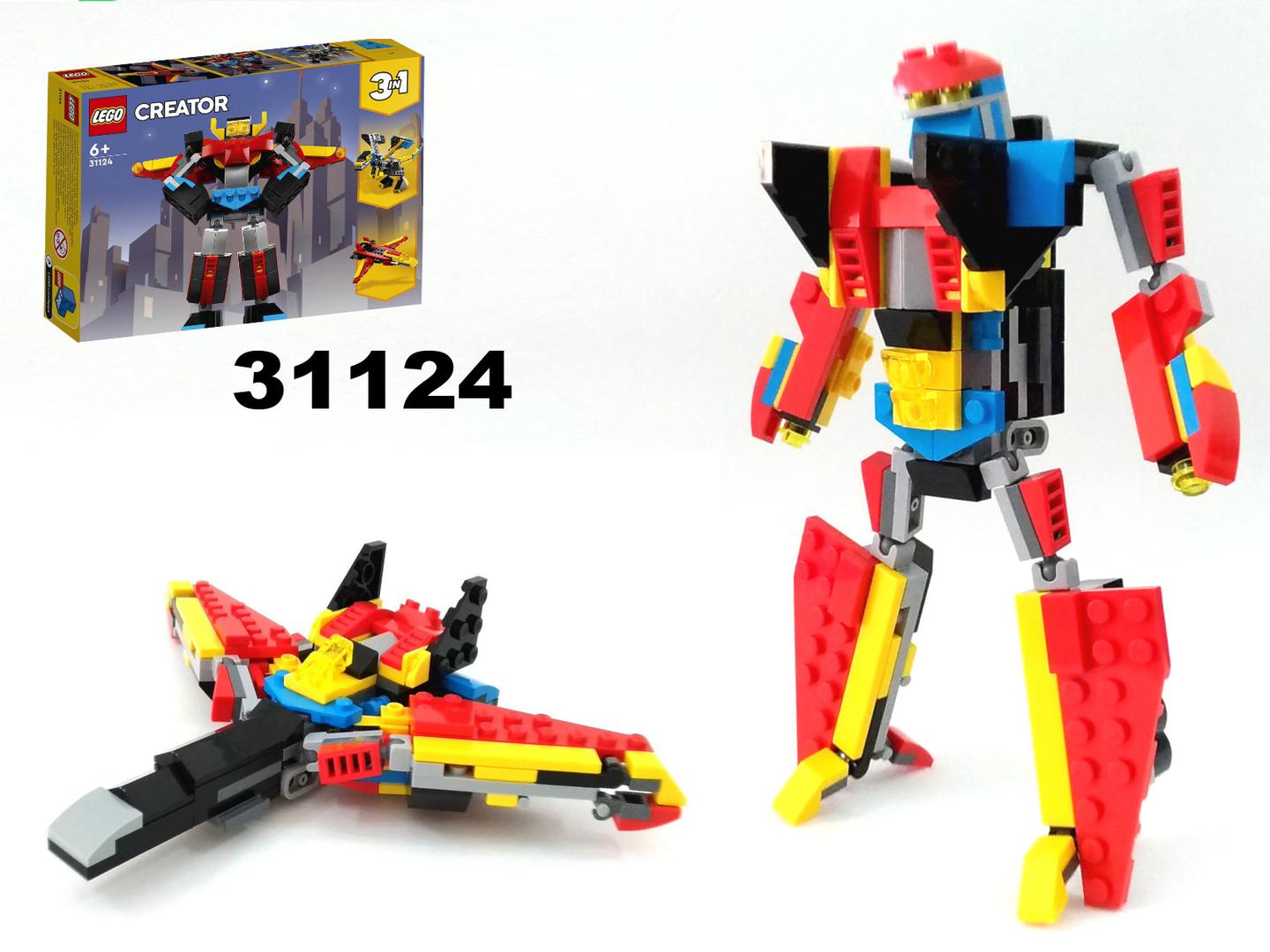 Transformer Space Cruiser from LEGO Creator 31124: Super robot