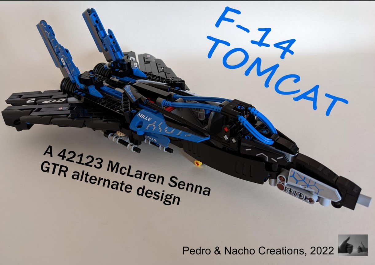 F-14 Tomcat (42123 McLaren Senna GTR)
