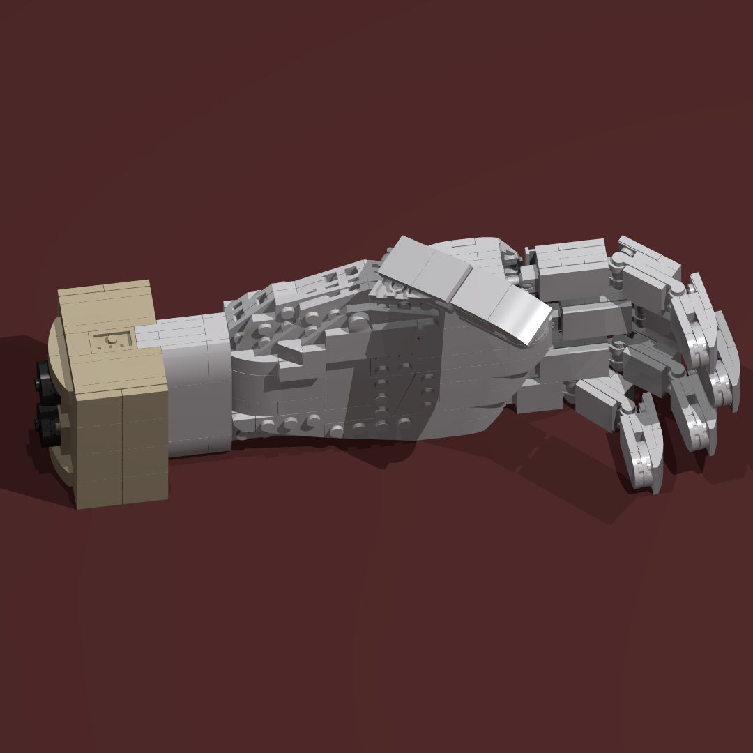 Shigaraki Tomura's hands (left no wrist fold)