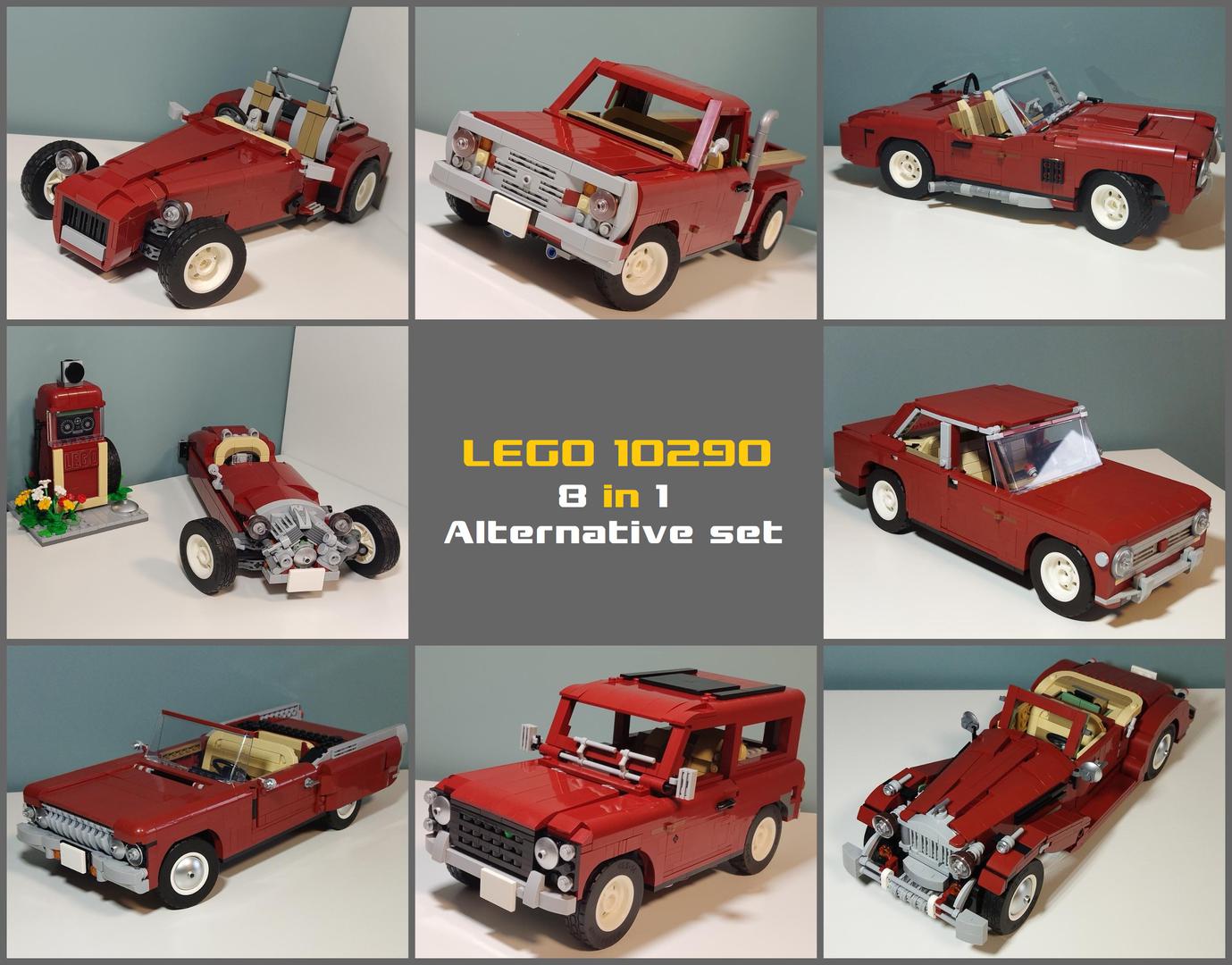 10290 8 in 1 Alternative Set alternate build