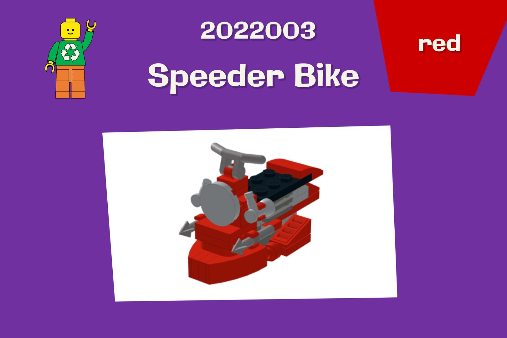 Red Speeder Bike