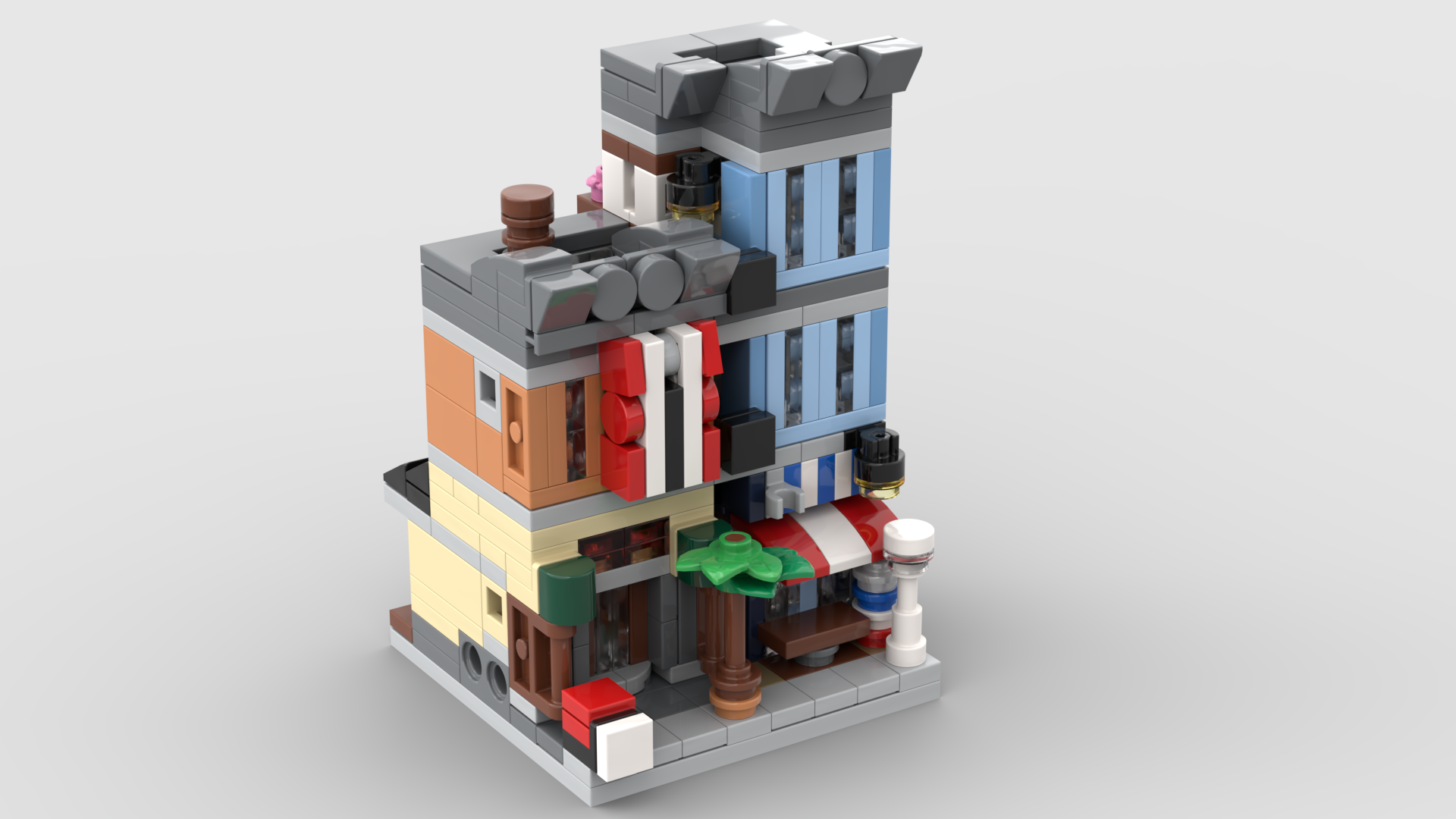 Mini Modular 10246 Detectives Office