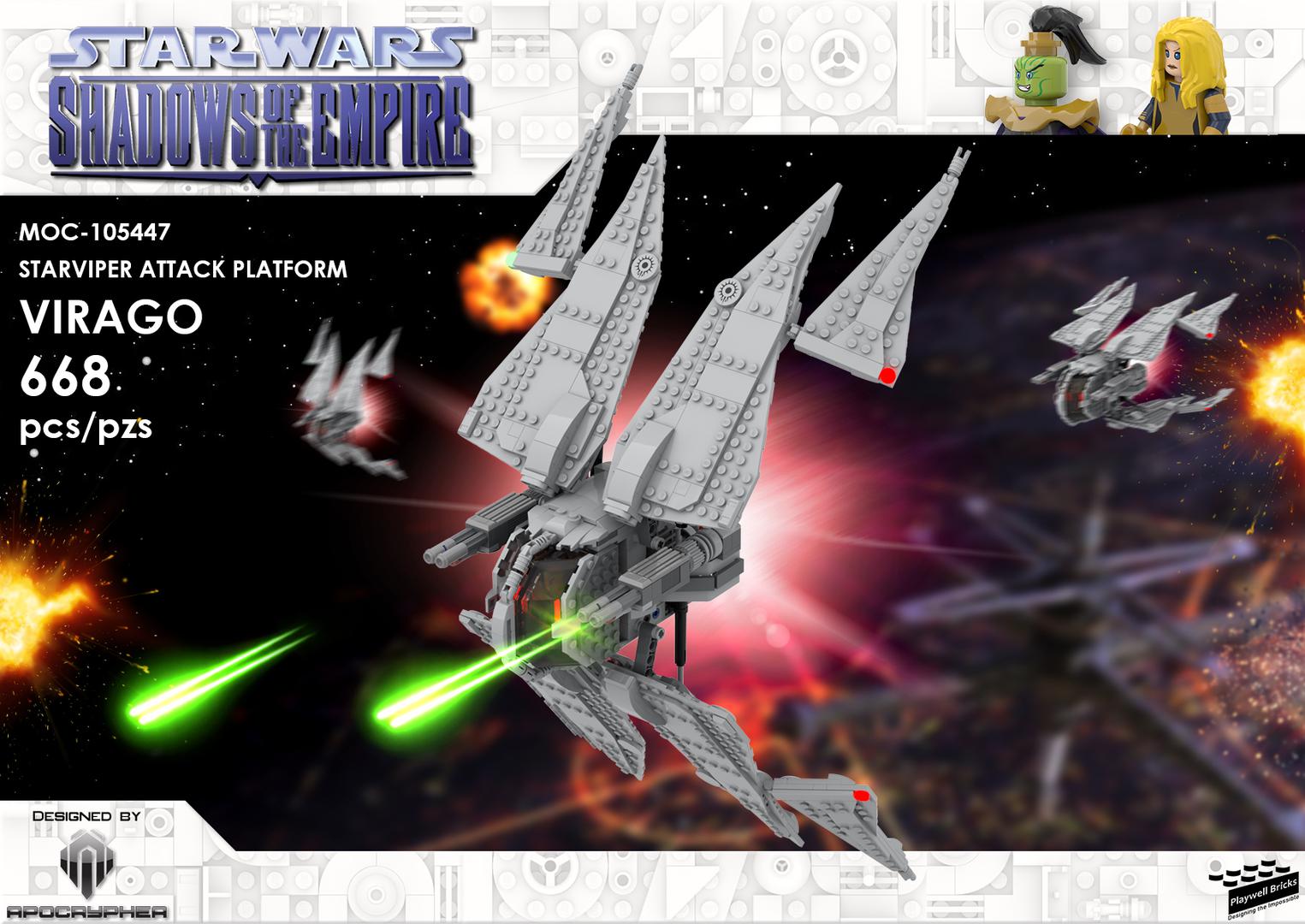 Prince Xizor's Virago / StarViper Heavy Starfighter