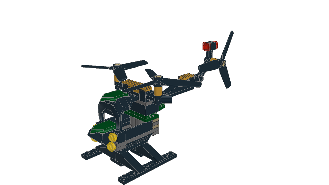 76195 Helicopter alternate build