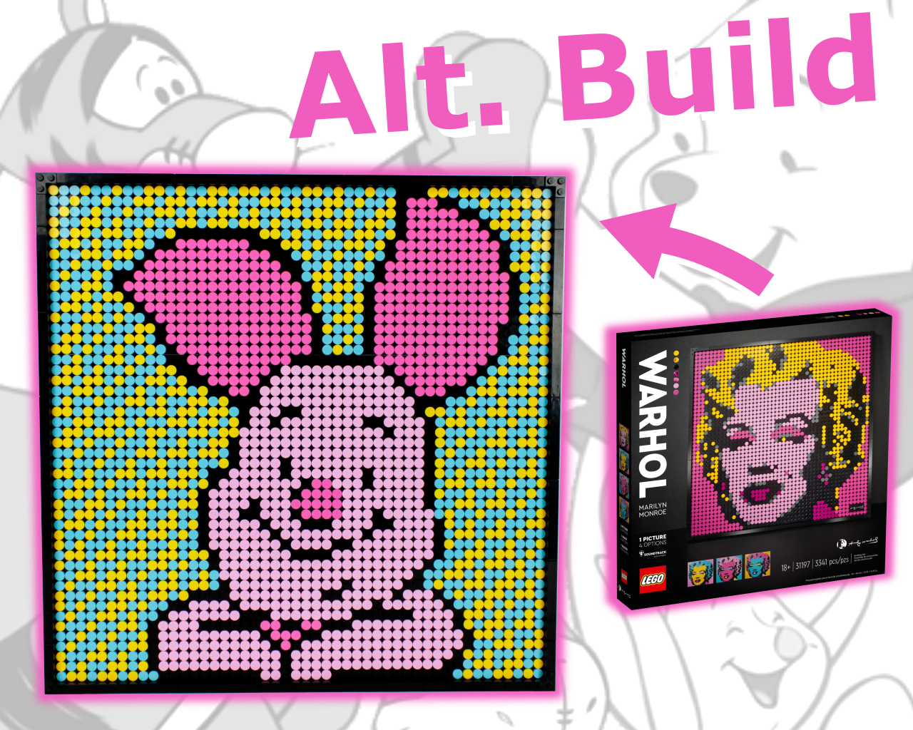 Piglet Art Alternate Build alternate build