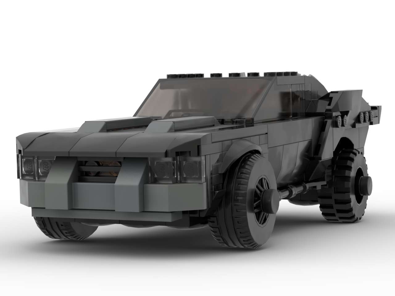 Batmobile [76181-1 modification]