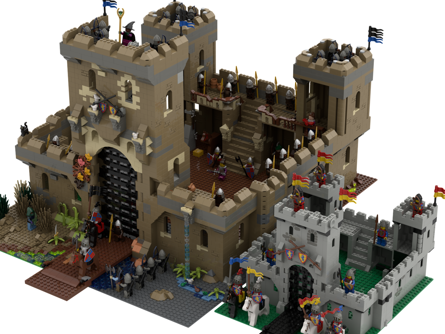 Dark Tan Castle