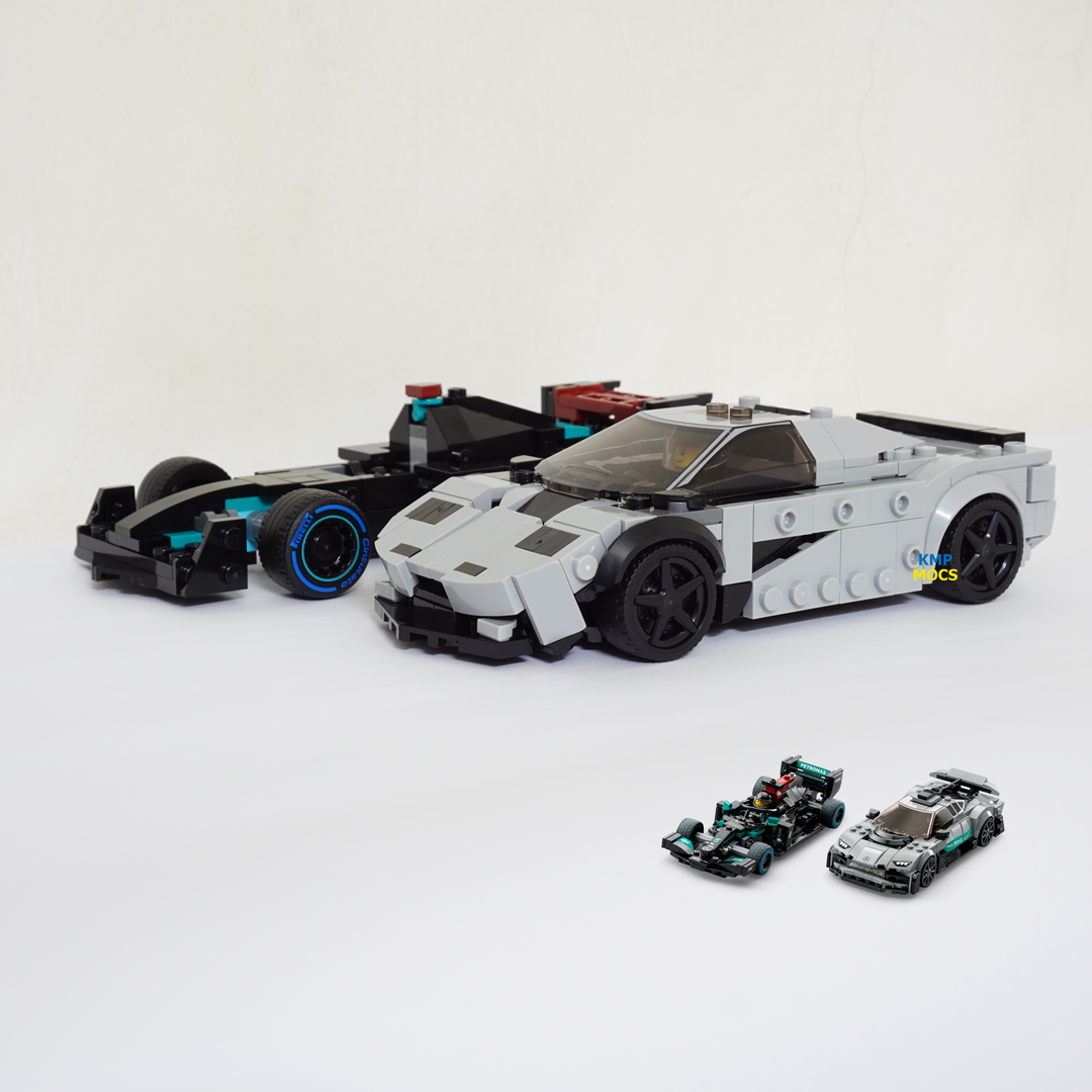 76909 McLaren F1 and F1 car alternate build