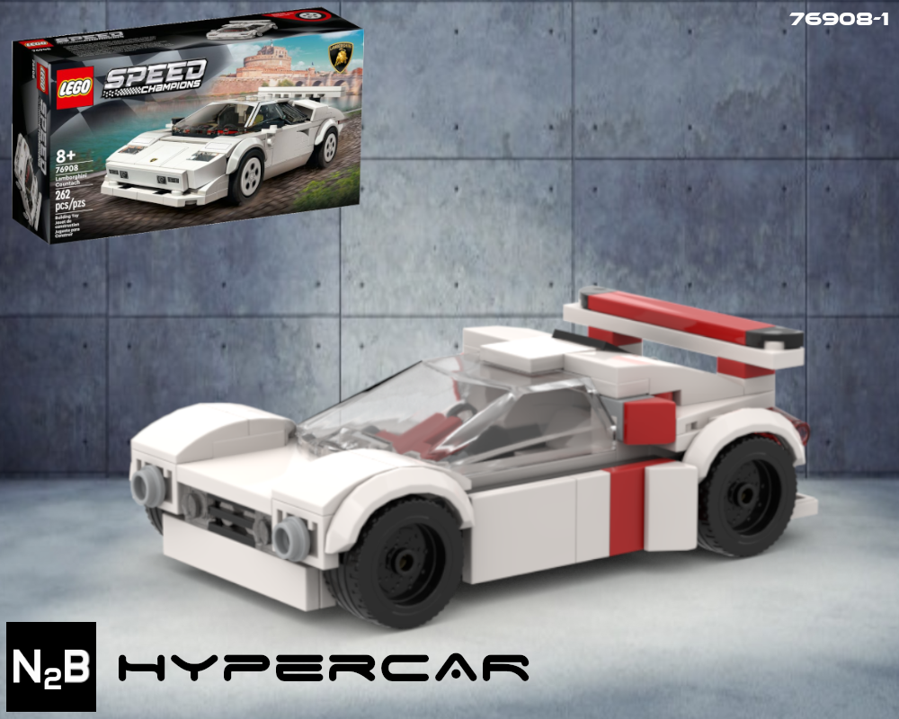 Hyper Car - Lego 76908 alternate build 1 alternate build