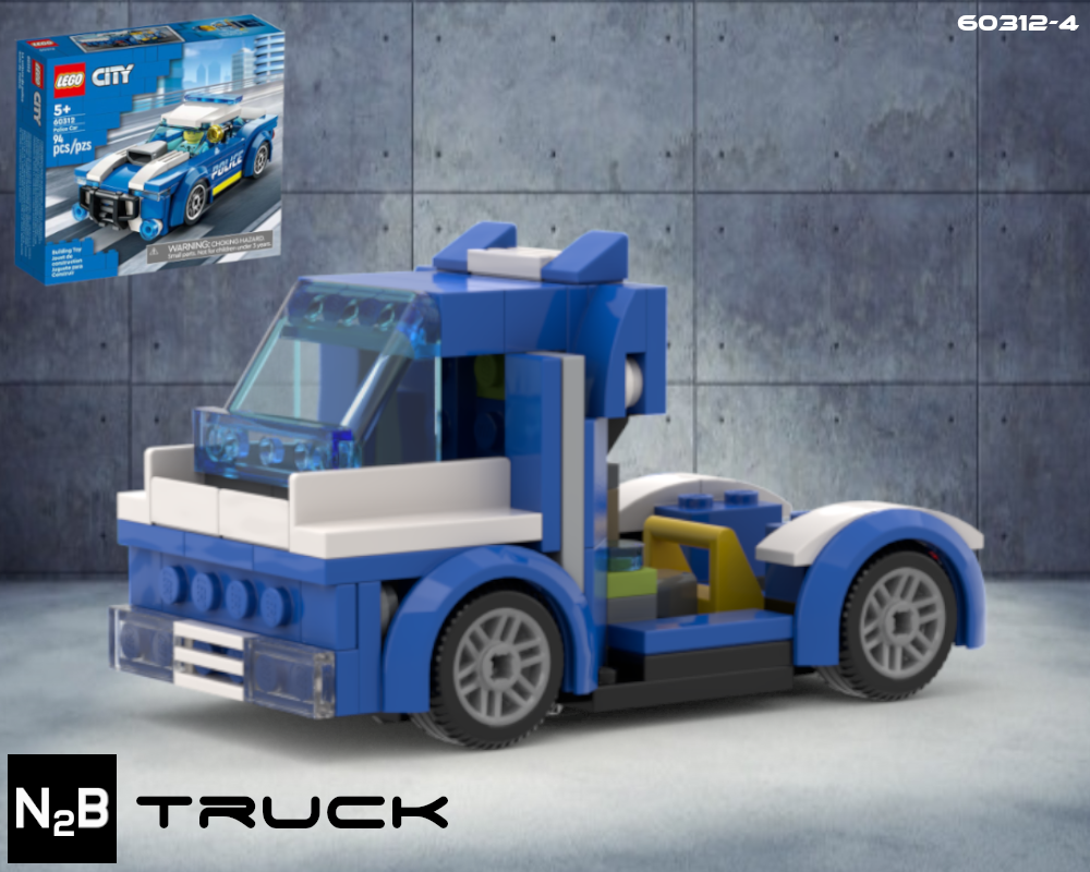 Truck - Alternate build 4 Lego 60312 alternate build