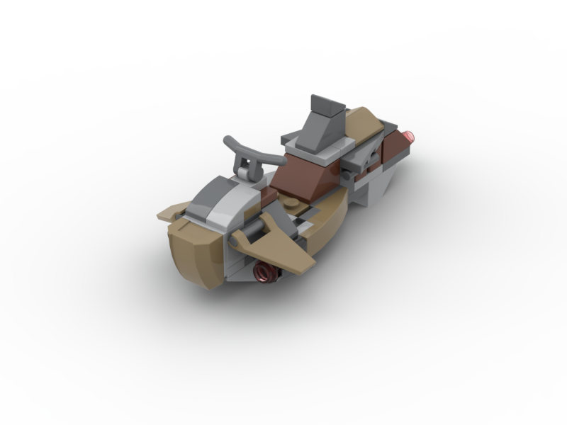 Mandalorian Battle Pack 75267-1 Alternate Speeder Build alternate build