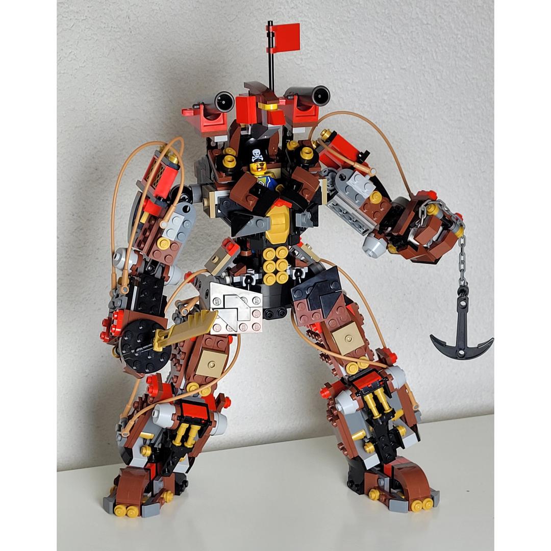 71738 + 31109 Pirate Mech Mk II